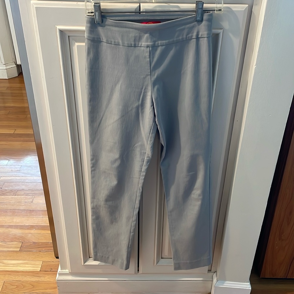 Krazy Larry Grey Pull On Pants